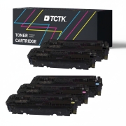 Multipack (5) Tonery CMYK (Azurová Purpurová Žlutá Černá) Kompatibilní s HP Color Laserjet Canon LBP - Nahrazuje 410A (CF411A) / CRG-046 (1249C002)